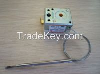 High Temperature Adjustable Manual Reset Capillary Thermostat