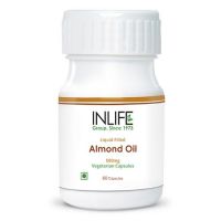 Almond Oil Vegetarian Capsules Extra Virgin Cold Pressed Oil