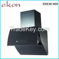 60cm Black Glass Automatic Open Range Hood