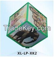 Hot Selling Rotating Photo Frame Cube