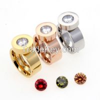 Interchangeable Ring Stainless Steel Ring For Women