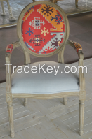 French Style Solid Wood Dining Chair