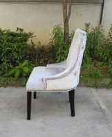 Wooden Fabric Armrest Hotel Chair Children Lounge Chair/Hotel Lobby Button Tufted Sofa Chair From China