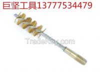 Gun brush, brass wire brush, tube brush