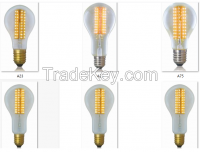 Decorative Vintage Antique Led Bulbs A23 A75 Edison Bulbs E26/B22/E27 110-240V 3w LED light bulbs