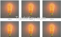 China factory nostulgic LED light bulbs Decorative Vintage Antique Led Bulbs ST58 Edison Bulbs E27 110V-130V 3w