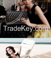 2014 New Chain Bag Quilted Leather Shoulder Bag Diagonal Chain In Euro