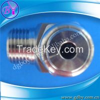 Low pressure hollow cone water jet nozzle for cleaning equipment