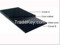 High quality DIN22131 ST800 China steel cord conveyor belt with ISO standard