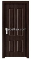 Hot sale good quality interior PVC wooden door for bathroom