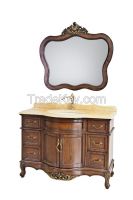 2015 New Solid Wooden Elegant Bathroom Vanity Cabinet