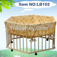 2014 the best seller wooden baby pen