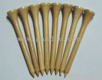 Bamboo golf tees, Wooden golf tees