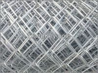 Chain link mesh fence