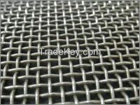 Crimped square wire mesh