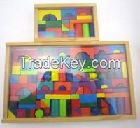 Wood Building Block Toy