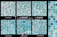 Color Variation Glass Mosaic Tiles LSGS Series 1