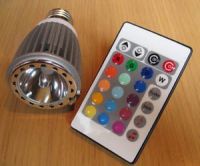 NEW Music control 5W RGB LED Spotlight, RGB LED Bulb From China