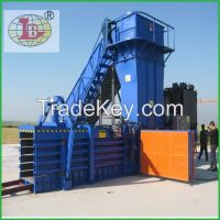 automatic baler for waste paper, cartons, cardboards