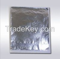 high quality 11*11cm pure silver leaf 