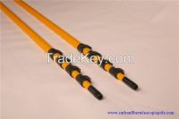 carbon fiber telescoping pole for high reach / long reach