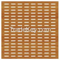 Slotted Acoustic Wooden Panel