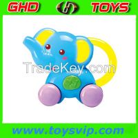 Cute Elephant  Shape Baby Plastic Rattle toys