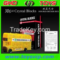 Bus 3D Crystal Block