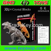 Dinosaur 3D Crystal Block