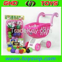 Cart toy fruit set toy for kid's play From China