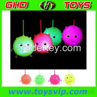 puffer toy kid electronic elastic lighting puffer ball