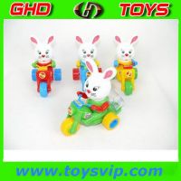 Pull back Rabbit Candy toys
