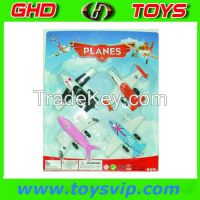 Pull power back Plane toy
