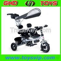 Kids Twins Seats Tricycle,Kids Ride on Car,Stoller for sale
