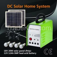 2015 Hot Sell 20W Mini Home Solar Lighting System;Solar Energy System