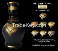 Bohemian Hookah Glass Vase