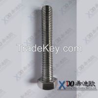 316L China hardware stainless steel hex bolt