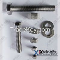 duplex steel 2507 high quality fasteners stainless steel hex bolt with nut