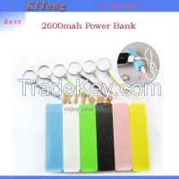 2015 perfume Power Bank 2600mAh USB External Backup Battery for iPhone Powerbank Mobile Power with Battery