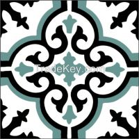 Encaustic cement tile