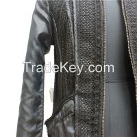 European New Fashion PU Leather Women's Jacket