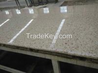 tri- color artificial quartz stone for countertop