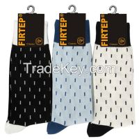 Business men's argyle jacquard  socks/combed cotton men socks