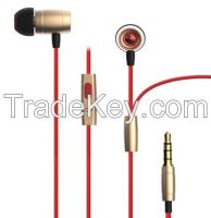 Smart Metal Earphones With Mic For