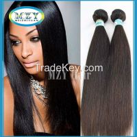 MZY Grade 7A Peruvian Straight Virgin Hair extension