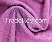 Double layer Imitation linen fabric