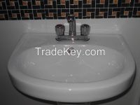 chaozhou ceramic bathroom popular ceramic wall-hung basin