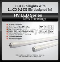 AC Driverless Dimmable Led Tube Light