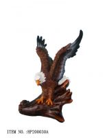 Howk on the antler ornament
