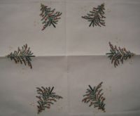 Hand Embroidered Linen, Table Clothes, Place Mats From Vietnam